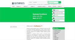 Desktop Screenshot of euthenicsit.com